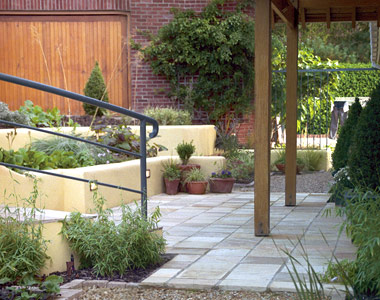 Plan Eden garden designers Dublin formal front garden design.