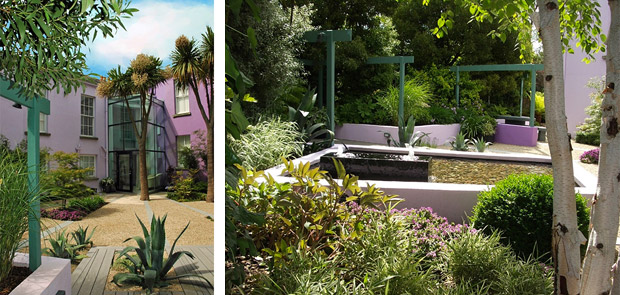 City garden design by Dublin garden designer Peter O’Brien